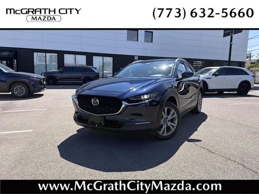 Deep Crystal Blue Mica 2024 Mazda CX-30 2.5 S Preferred Package