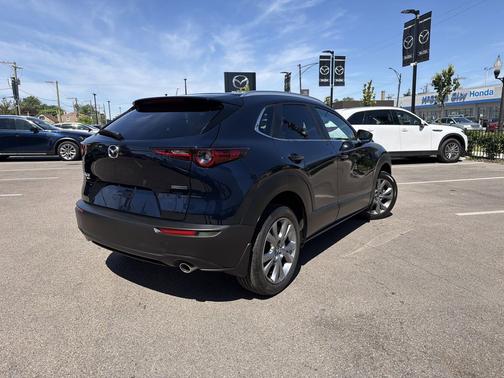 Deep Crystal Blue Mica 2024 Mazda CX-30 2.5 S Preferred Package