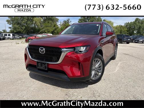 Soul Red Crystal Metallic 2025 Mazda CX-90 3.3 Turbo Preferred