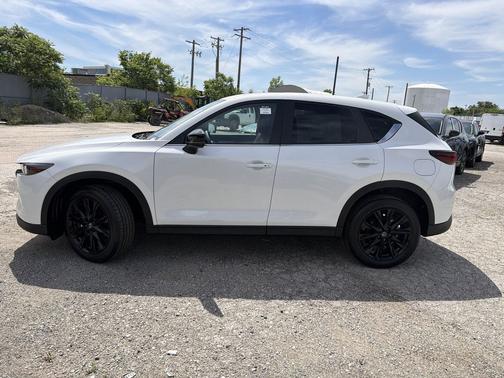 Rhodium White Metallic 2025 Mazda CX-5 2.5 S Carbon Edition
