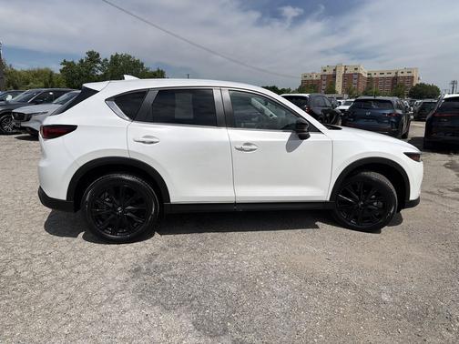 Rhodium White Metallic 2025 Mazda CX-5 2.5 S Carbon Edition