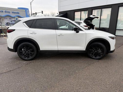 Rhodium White Metallic 2025 Mazda CX-5 2.5 S Carbon Edition