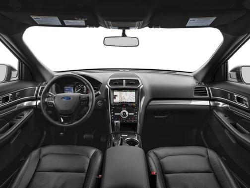 Black 2017 Ford Explorer sport