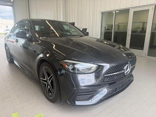 Gray 2023 Mercedes-Benz C-Class C 300 4MATIC