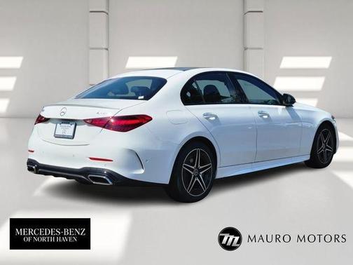 White 2026 Mercedes-Benz C-Class C 300 4MATIC