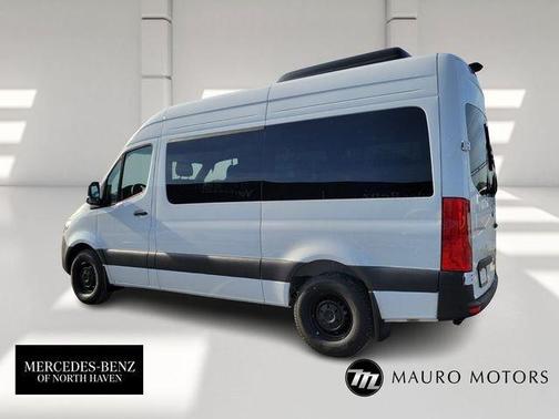 White 2024 Mercedes-Benz Sprinter 2500 144 WB Standard Roof Passenger