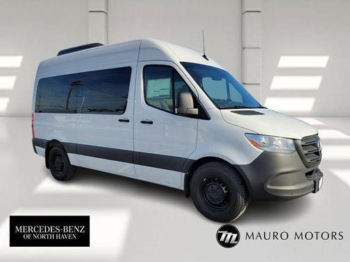 White 2024 Mercedes-Benz Sprinter 2500 144 WB Standard Roof Passenger