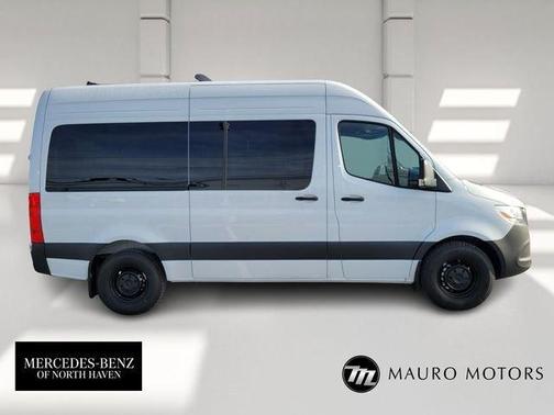 White 2024 Mercedes-Benz Sprinter 2500 144 WB Standard Roof Passenger