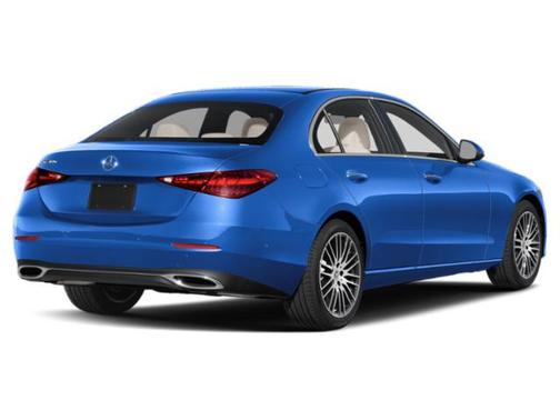 Blue 2026 Mercedes-Benz C-Class C 300 4MATIC