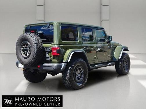 Green 2022 Jeep Wrangler Unlimited Rubicon 392