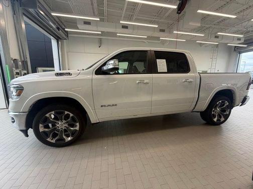 White 2021 RAM 1500 Laramie