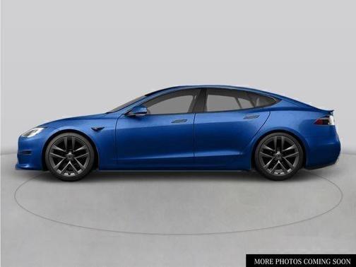 Blue 2021 Tesla Model S Long Range