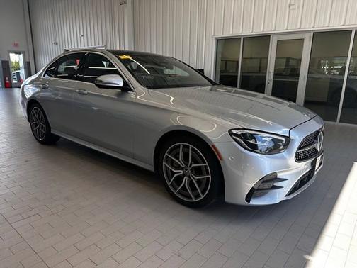 Hightech Silver 2021 Mercedes-Benz E-Class E 350 4MATIC