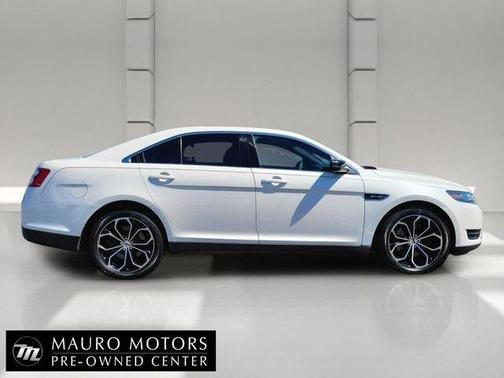 White 2018 Ford Taurus SHO