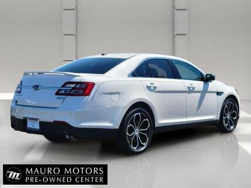 White 2018 Ford Taurus SHO