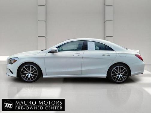 White 2018 Mercedes-Benz CLA 250 Base 4MATIC