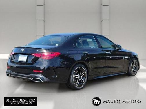 Black 2026 Mercedes-Benz C-Class C 300 4MATIC