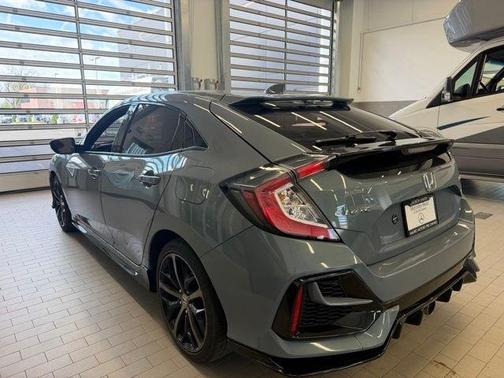 Gray 2021 Honda Civic Sport