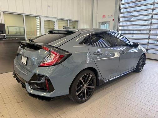Gray 2021 Honda Civic Sport
