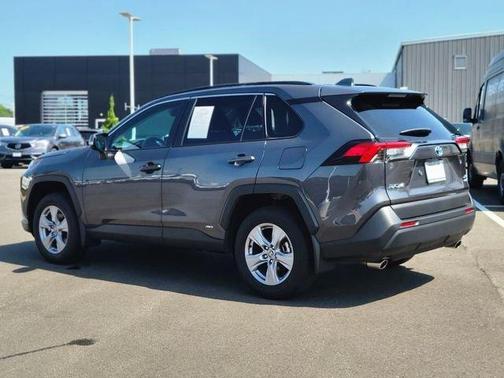 Gray 2024 Toyota RAV4 Hybrid XLE