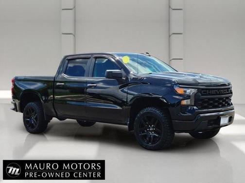 Black 2022 Chevrolet Silverado 1500 Custom Trail Boss
