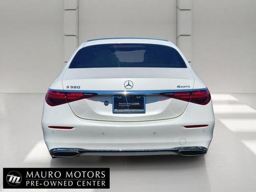 White 2022 Mercedes-Benz S-Class S 580 4MATIC