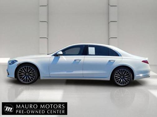 White 2022 Mercedes-Benz S-Class S 580 4MATIC
