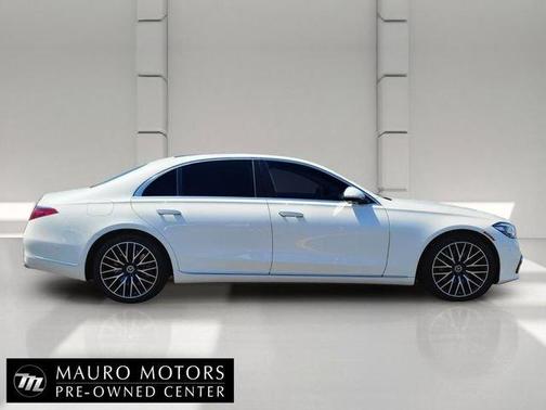 White 2022 Mercedes-Benz S-Class S 580 4MATIC