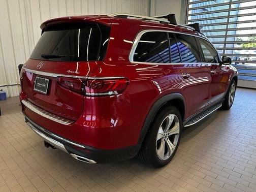 Red 2021 Mercedes-Benz GLS 450 4MATIC