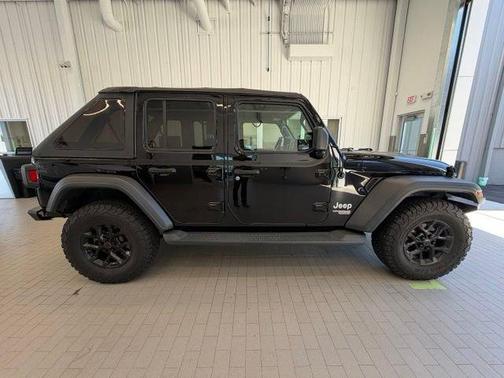 Black 2021 Jeep Wrangler Unlimited Sport