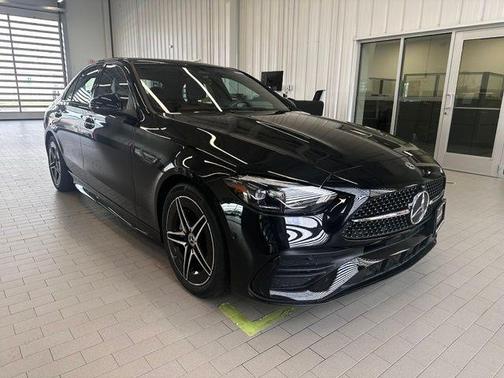 Black 2023 Mercedes-Benz C-Class C 300 4MATIC