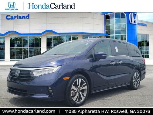 Obsidian Blue Pearl 2023 Honda Odyssey