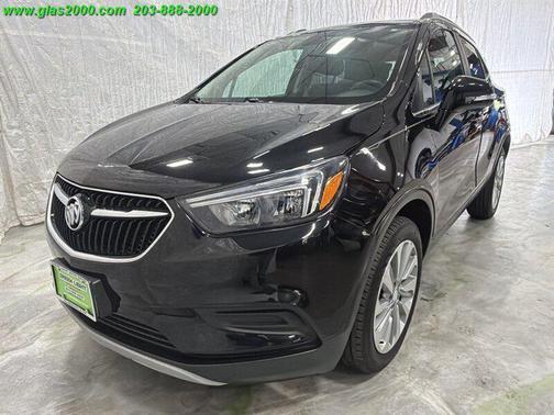 Black Cherry Metallic 2018 Buick Encore Preferred