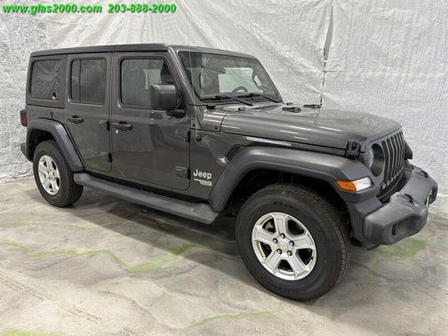 Granite Crystal Metallic Clearcoat 2018 Jeep Wrangler Unlimited Sport