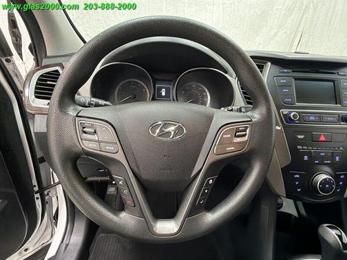 Pearl White 2018 Hyundai Santa Fe Sport 2.4L