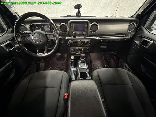 Granite Crystal Metallic Clearcoat 2019 Jeep Wrangler Unlimited Sport
