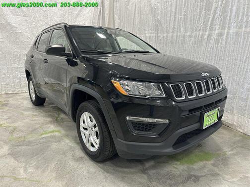 Diamond Black Crystal Pearlcoat 2018 Jeep Compass Sport