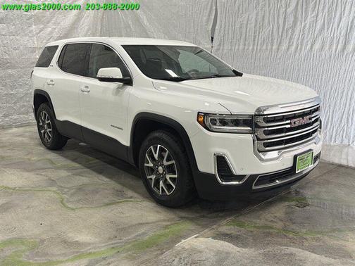 Summit White 2021 GMC Acadia AWD SLE