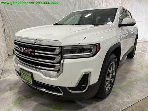 Summit White 2021 GMC Acadia AWD SLE