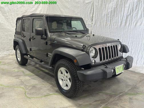 Granite Crystal Metallic Clearcoat 2018 Jeep Wrangler JK Unlimited Sport