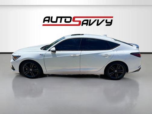 Platinum White Pearl 2024 Acura Integra A-SPEC Technology