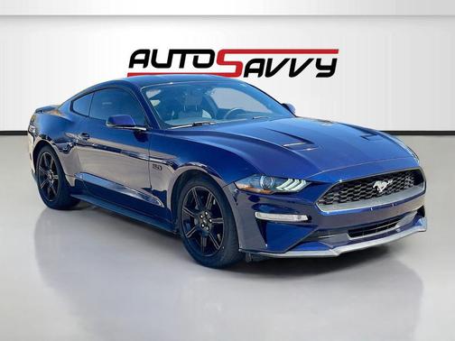 Kona Blue Metallic 2019 Ford Mustang GT Premium