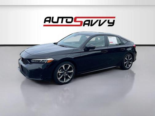 Crystal Black Pearl 2026 Honda Civic Hybrid Sport Touring