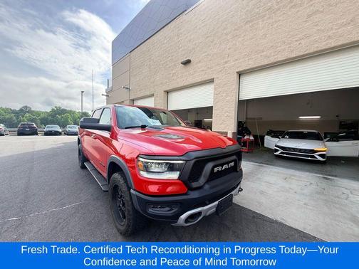 Flame Red Clearcoat 2019 RAM 1500 Rebel