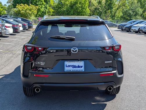 Jet Black Mica 2025 Mazda CX-50 2.5 S Preferred Package