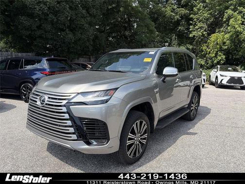 Atomic Silver 2023 Lexus LX 600 Luxury