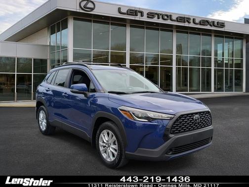 Blue Crush Metallic 2023 Toyota Corolla Cross LE