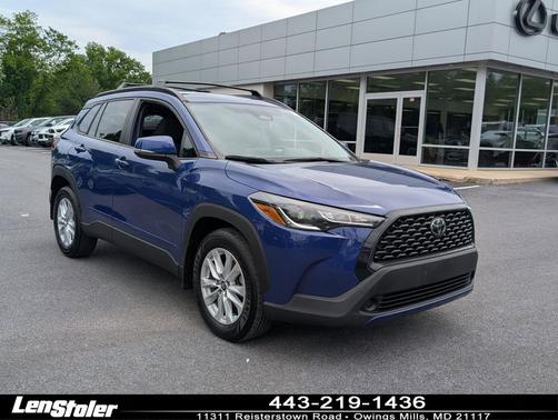 Blue Crush Metallic 2023 Toyota Corolla Cross LE