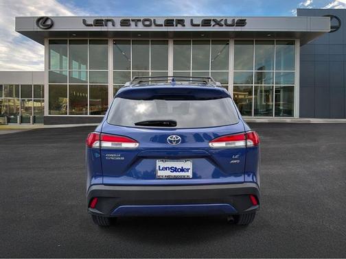 Blue Crush Metallic 2023 Toyota Corolla Cross LE