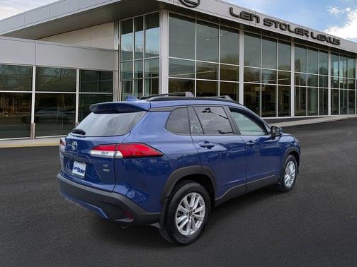 Blue Crush Metallic 2023 Toyota Corolla Cross LE
